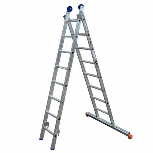 Alumexx XD ladder (2-delig), Doe-het-zelf en Verbouw, Ladders en Trappen, Nieuw, Verzenden