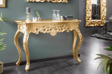 Elegante console VENICE 110 cm goud barok design dressoir beschikbaar voor biedingen