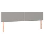Lichtgrijs Hoofdbord Set 90cm - Retourdeal - Klassiek & V..., Verstelbaar, Klassiek, Ophalen of Verzenden, 180 cm