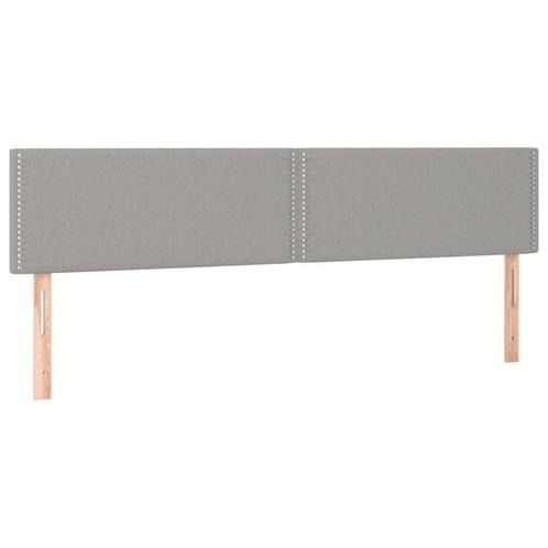 Lichtgrijs Hoofdbord Set 90cm - Retourdeal - Klassiek & V..., Huis en Inrichting, Slaapkamer | Bedden, 180 cm, Verstelbaar, Grijs