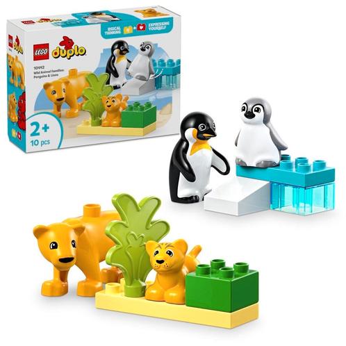 LEGO DUPLO 10442 Families van Wilde Dieren: Pinguïns en, Kinderen en Baby's, Speelgoed | Duplo en Lego, Nieuw, Verzenden