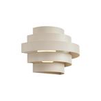 Moderne wandlamp beige incl. LED 3-staps dimbaar - Lines, Nieuw, Overige materialen, Modern