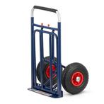 Steekwagen - steekkar - opvouwbaar - tot 150 kg - blauw, Ophalen of Verzenden, Nieuw