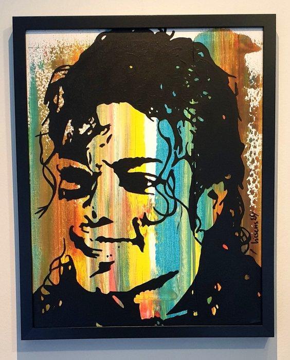 Liesens - Michael Jackson (On Canvas handpainted), Antiek en Kunst, Kunst | Schilderijen | Modern