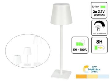 Oplaadbare Tafellamp | Camping Lamp | Wit | CCT Instelbaar beschikbaar voor biedingen