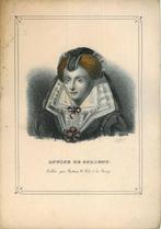 Portrait of Louise de Coligny, Antiek en Kunst, Kunst | Etsen en Gravures