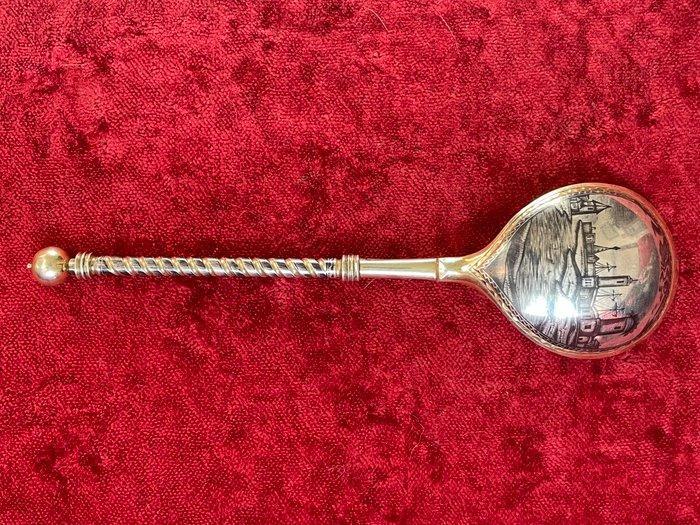 Lepel - .875 (84 Zolotniki) zilver - Kaviaarlepel, 1838, Antiek en Kunst, Antiek | Goud en Zilver