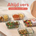 2dekans | KitchenBrothers Meal Prep Bakjes Set - Met, Ophalen of Verzenden, Zo goed als nieuw