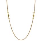 Gouden vintage venetiaan collier met bolletjes 14 krt, Ophalen of Verzenden, Nieuw