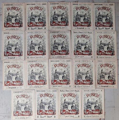 Lot exceptionnel – 72 magazines Punch (1946 + 1952 à 1964) –, Antiek en Kunst, Antiek | Boeken en Bijbels