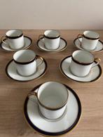 Limoges - R.Leclair - Koffieservies (12) - Porselein - kopje, Antiek en Kunst