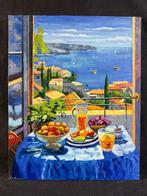 Giuseppe Longo (XX-XXI) - Colazione fronte mare, Antiek en Kunst