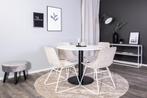 Eetstoel - Kol - Wit - Rotan - Jörn, Huis en Inrichting, Stoelen, Verzenden, Nieuw