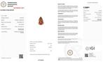 1 pcs Oranje, Roze Toermalijn - 10.14 ct - International, Nieuw