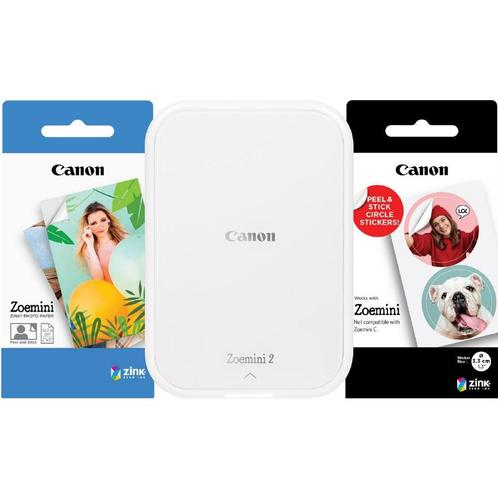 Canon Mini Printer Zoemini 2 Wit Premium Kit, Telecommunicatie, Mobiele telefoons | Toebehoren en Onderdelen, Overige typen, Nieuw
