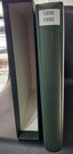 België 1986/1995 - Safe Dual LX album met zegels uit blokken, Gestempeld