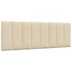 vidaXL Hoofdbordkussen Hanko 120 cm stof crèmekleurig, Huis en Inrichting, Slaapkamer | Bedden, Verzenden, Nieuw, Crème, Stof