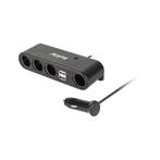 Peiying Basic Auto Sigarettenaansteker Splitter - 4x 12V, Verzenden, Nieuw