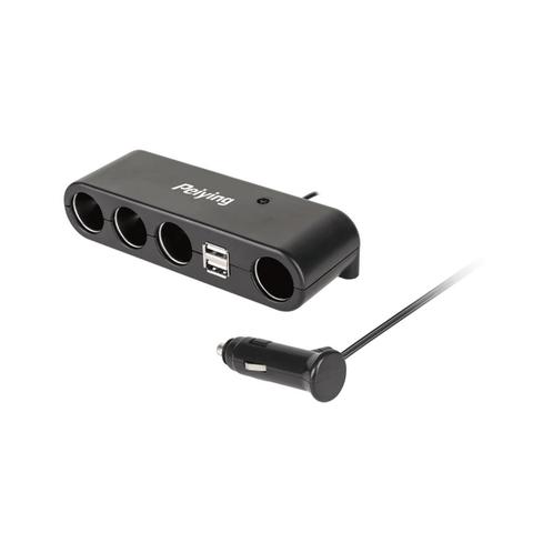 Peiying Basic Auto Sigarettenaansteker Splitter - 4x 12V, Auto-onderdelen, Elektronica en Kabels, Nieuw, Verzenden
