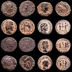 Romeinse Rijk. Lot comprising eight (8) coins: III-IV