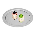 GGM Gastro | (4 stuks) RVS dienblad - Ø 500mm - Gepolijst |, Verzenden