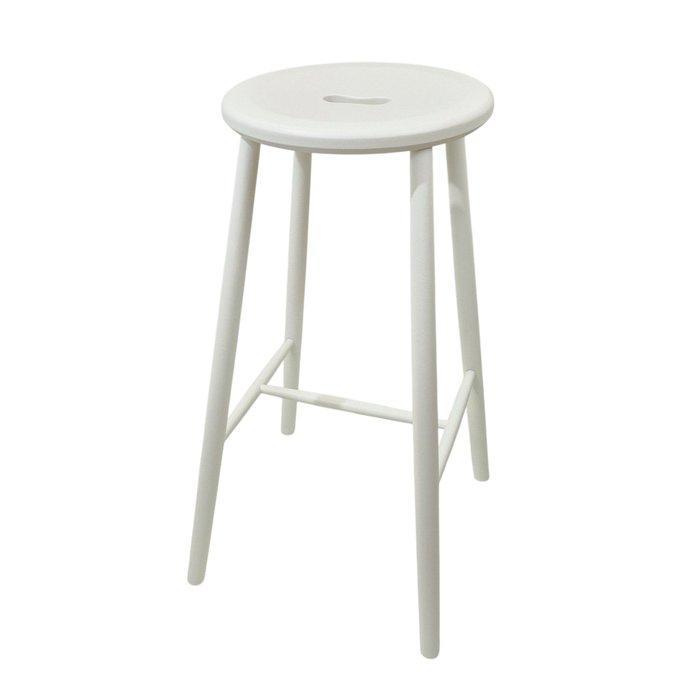 FDB - Borge Mogensen - Kruk - J27B Kruk - Wit -, Antiek en Kunst, Antiek | Meubels | Stoelen en Banken