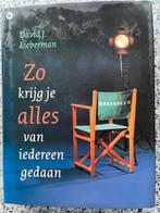 Zo krijg je alles van iedereen gedaan, Boeken, Gelezen, Verzenden, Persoonlijkheidsleer, David J. Lieberman