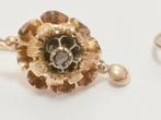 Oorbellen - 18 karaat Geel goud - diamanten, Sieraden, Tassen en Uiterlijk, Oorbellen, Nieuw