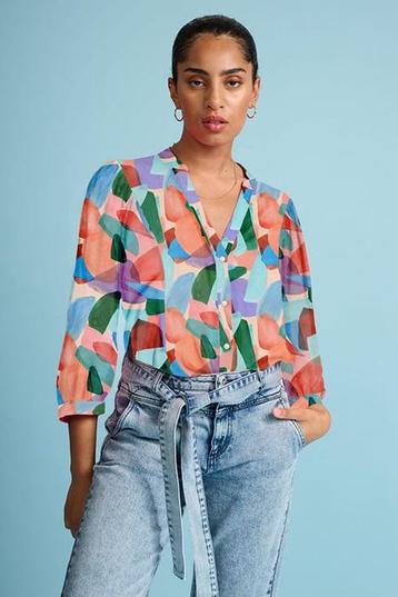 Sale: -32% | POM Amsterdam Knoop blouses | Otrium Outlet
