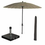 Garden Impressions Manilla stokparasol Ø250 cm - taupe incl, Verzenden, Nieuw