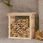 vidaXL Haardhoutrek 108x64,5x109 cm massief grenenhout, Huis en Inrichting, Verzenden, Nieuw