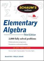 Schaums Outline of Elementary Algebra 9780071410830, Verzenden, Gelezen, Barnett Rich