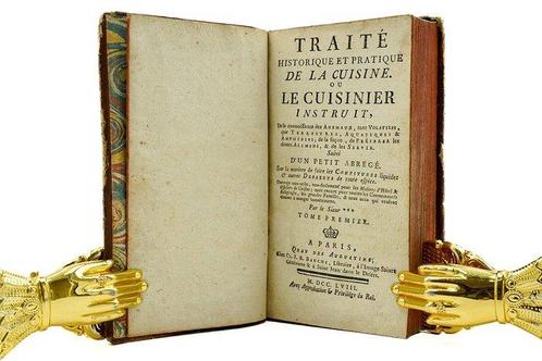 Joseph Menon - Traité historique et pratique de la cuisine,, Antiek en Kunst, Antiek | Boeken en Bijbels