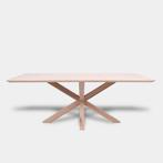 Tafel Rechthoekig Eikenhout - Matrix hout - Onbehandeld, Nieuw