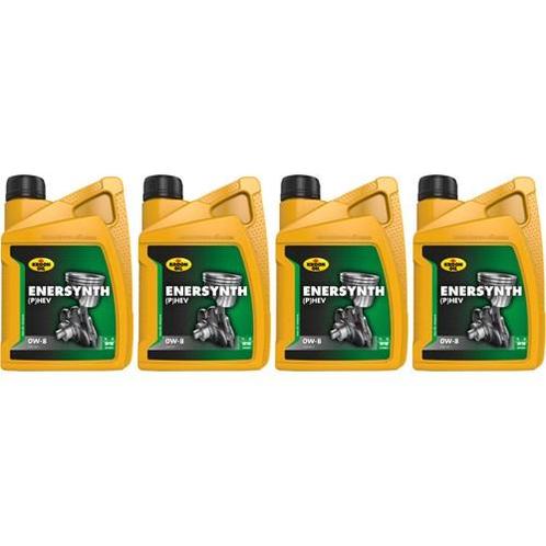 Kroon Oil Aanbieding: 4 X Enersynth (P)Hev 0W8 1L, Auto diversen, Onderhoudsmiddelen, Verzenden