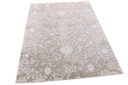 Agra Galaxy Grijs/Zilver - Vloerkleed - 310 cm - 240 cm, Huis en Inrichting, Stoffering | Tapijten en Kleden