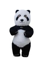 KIMU® Groot Opblaas Kostuum Panda 2 Meter Opblaasbaar Pak Zw, Kleding | Dames, Carnavalskleding en Feestkleding, Maat 38/40 (M)