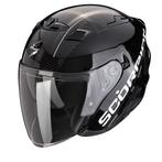 Scorpion EXO-230 QR Zwart Zilver Jet Helm, Motoren, Verzenden, Jethelm, XXL, Nieuw met kaartje