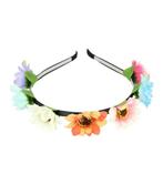 Haarband Diadeem Bloemen 3cm Multi Color, Nieuw