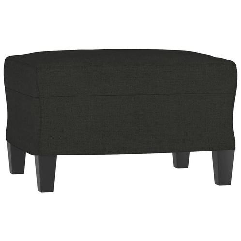 Voetenbank Zwart - Compacte Kruk - OP=OP - Comfortabel!, Huis en Inrichting, Banken | Voetenbanken en Poefen, 50 tot 75 cm, 50 tot 75 cm
