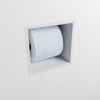 Mondiaz Easy Cube 160 toiletrolhouder 16x16 talc, Nieuw, Ophalen of Verzenden