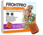 Frontline Frontpro Kauwtabletten - XL 25-50 KG 3 TBL (412273, Verzenden, Nieuw