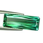 1 pcs Blauw, Groen Toermalijn - 5.04 ct - nternational, Nieuw