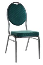 Stapelbare stackchair stoel groen, Ophalen of Verzenden, Nieuw zonder verpakking