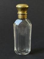 Parfumfles - Kristal, Verguld, Antiek en Kunst