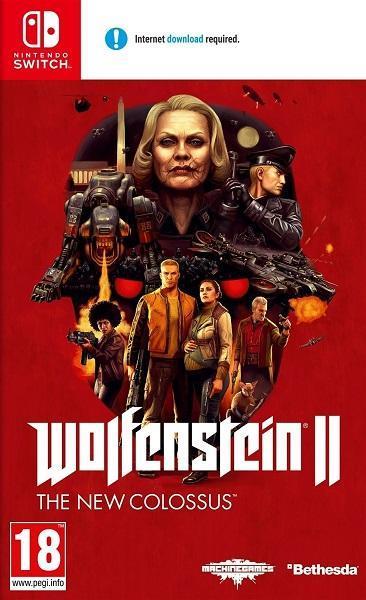 Wolfenstein II: The New Colossus Switch Morgen in huis!, Spelcomputers en Games, Games | Nintendo Switch, 1 speler, Zo goed als nieuw