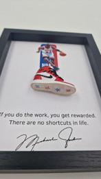 Lijst- Mini Nike Sneaker AJ1 Air Jordan 1 Trophy Room, Antiek en Kunst