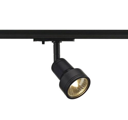 SLV 1-Fase-Rail spot PURI zwart GU10, Huis en Inrichting, Lampen | Plafondlampen, Nieuw, Verzenden