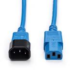 C14 naar C13 kabel | ACT | 1.2 meter (Blauw), Verzenden, Nieuw