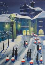 Dada Bianchi (1917-1992) - Borgo innevato